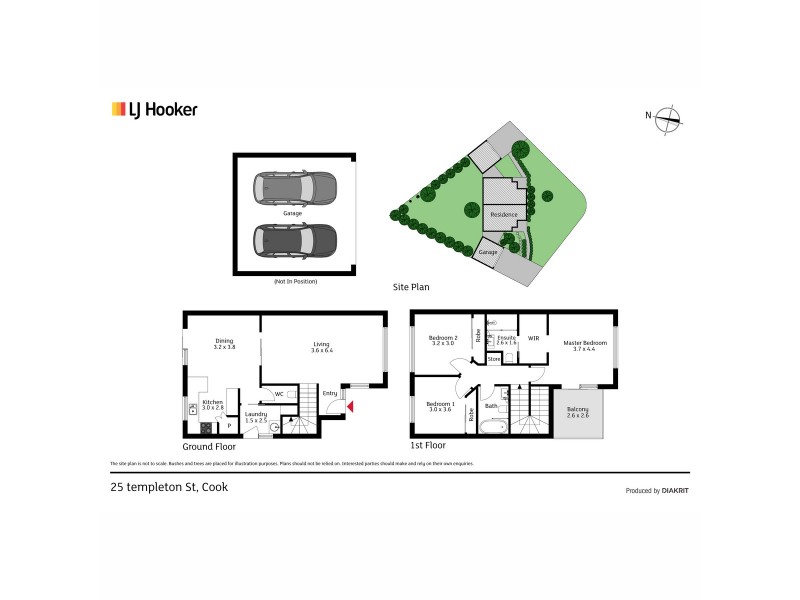 25 Templeton Street, Cook ACT 2614 Floorplan