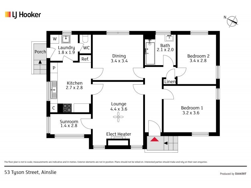 53 Tyson Street, Ainslie ACT 2602 Floorplan