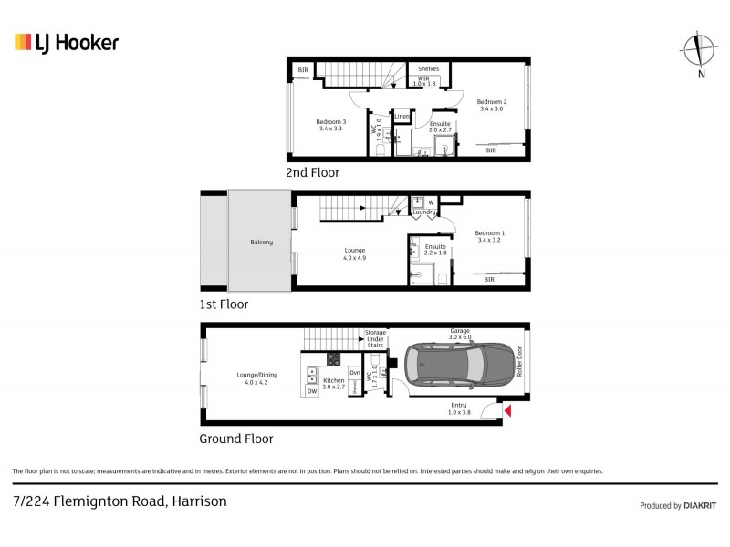 7/224 Flemington Road, Harrison ACT 2914 Floorplan