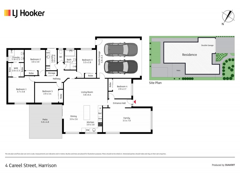 4 Careel Street, Harrison ACT 2914 Floorplan