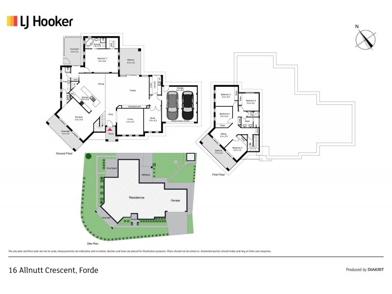 16 Allnutt Crescent, Forde ACT 2914 Floorplan