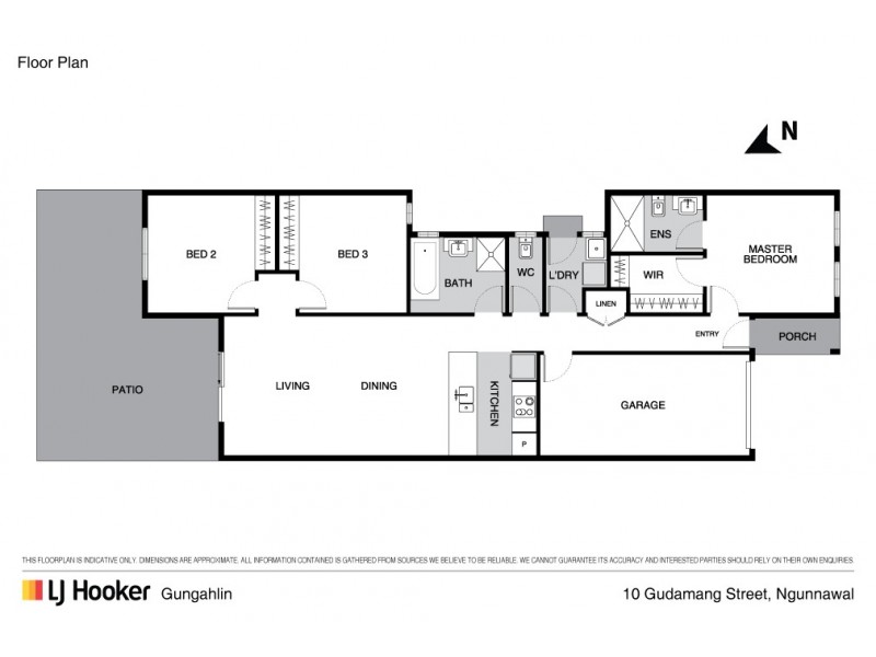 10 Gudamang Street, Ngunnawal ACT 2913 Floorplan