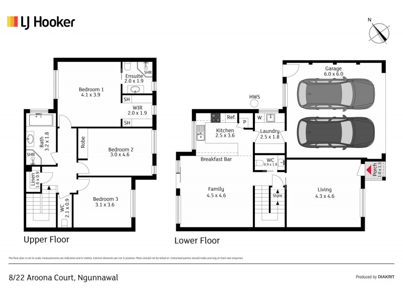 8/22 Aroona Court, Ngunnawal ACT 2913 Floorplan