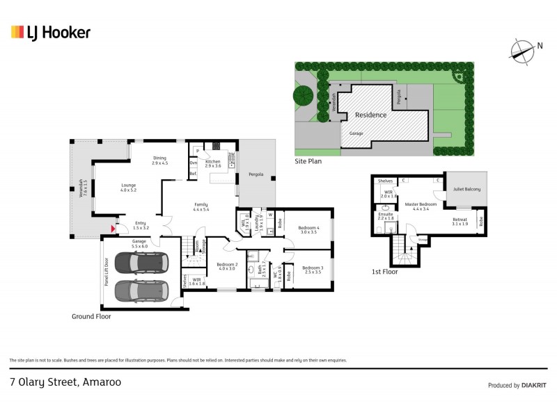 7 Olary Street, Amaroo ACT 2914 Floorplan