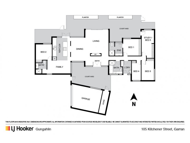 105 Kitchener Street, Garran ACT 2605 Floorplan
