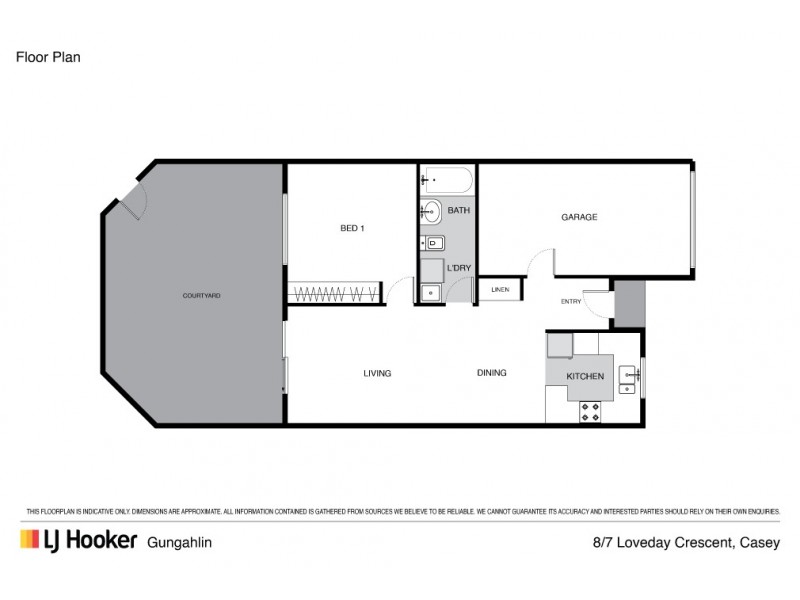 8/7 Loveday Crescent, Casey ACT 2913 Floorplan