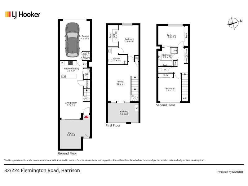 82/224 Flemington Road, Harrison ACT 2914 Floorplan
