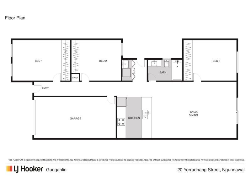 20 Yerradhang Street, Ngunnawal ACT 2913 Floorplan