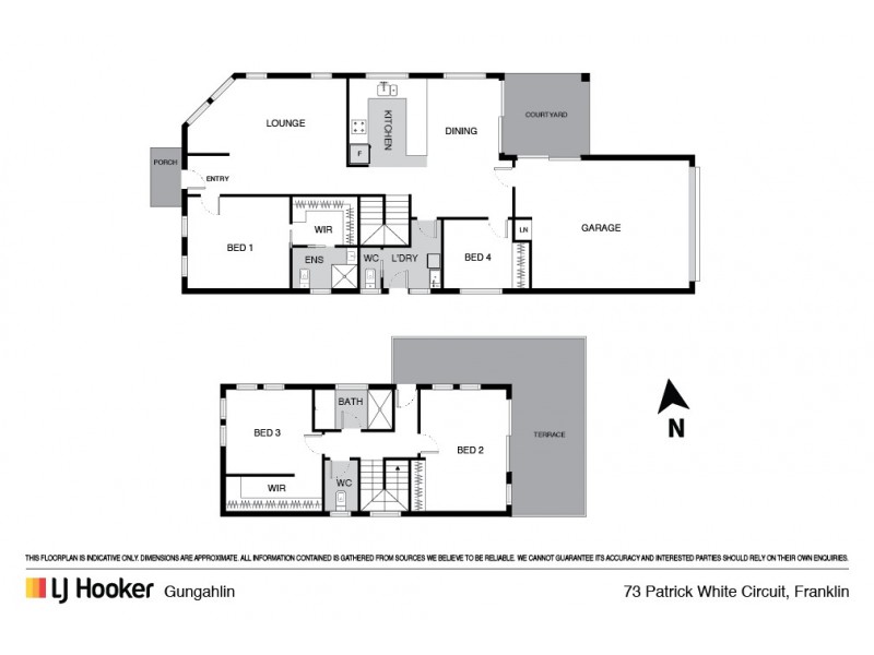 73 Patrick White Circuit, Franklin ACT 2913 Floorplan