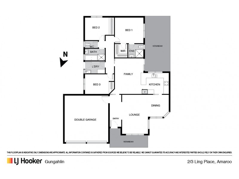 2/3 Ling Place, Amaroo ACT 2914 Floorplan