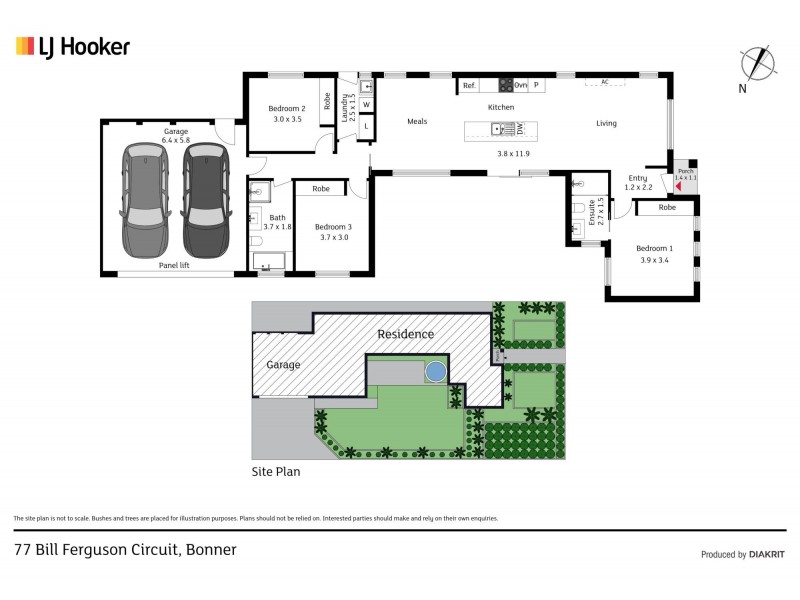 77 Bill Ferguson Circuit, Bonner ACT 2914 Floorplan