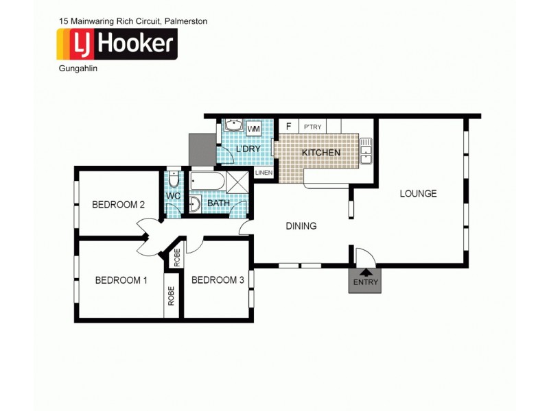 15 Mainwaring Rich Circuit, Palmerston ACT 2913 Floorplan