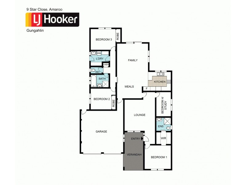 9 Star Close, Amaroo ACT 2914 Floorplan