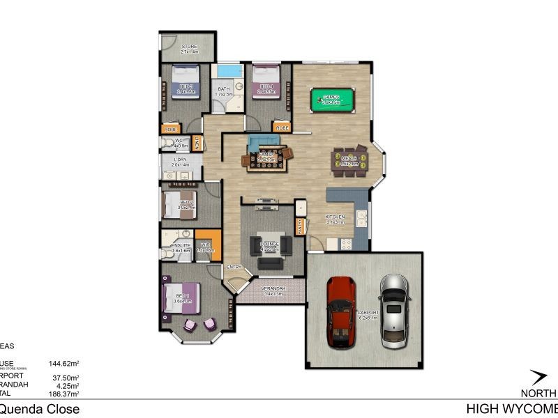 2 Quenda Close, High Wycombe WA 6057