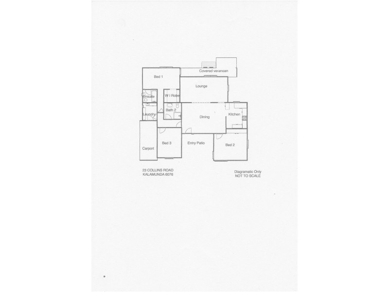 23 Collins Road, Kalamunda WA 6076 Floorplan