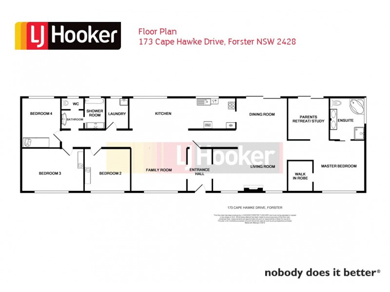 173 Cape Hawke Drive, Forster NSW 2428 Floorplan