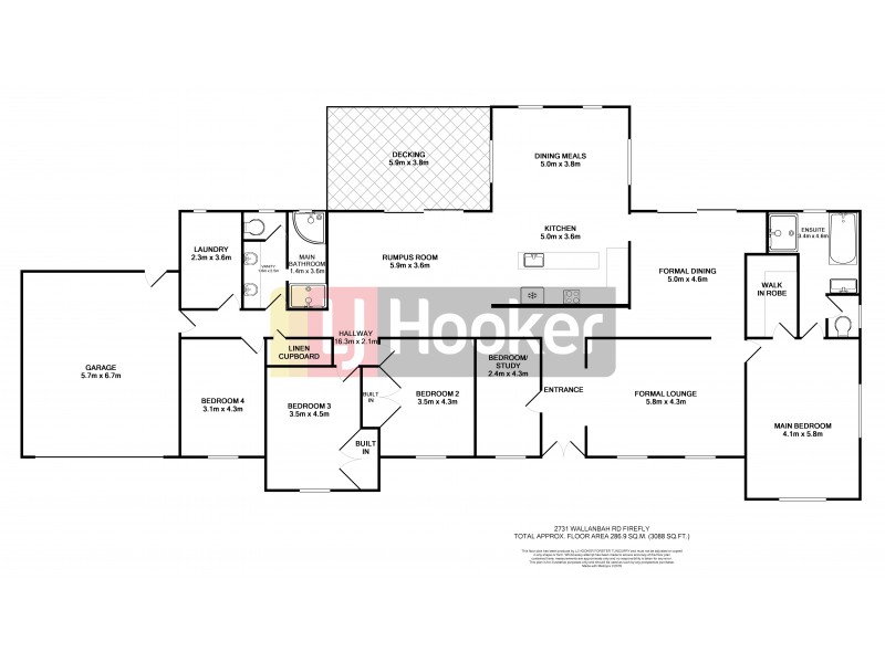 2731 Wallanbah Road, Firefly NSW 2429 Floorplan