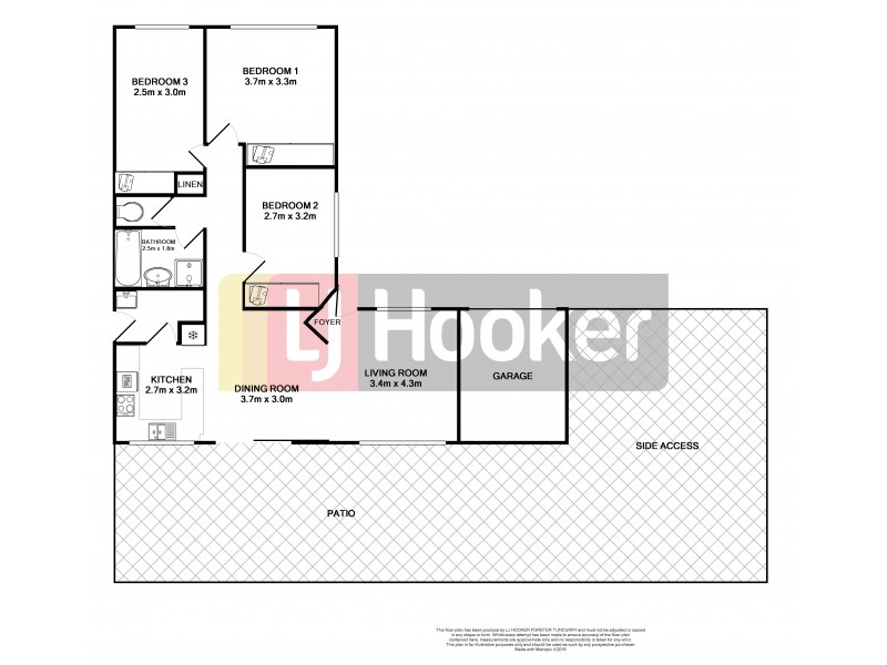 18 Eden Place, Tuncurry NSW 2428 Floorplan