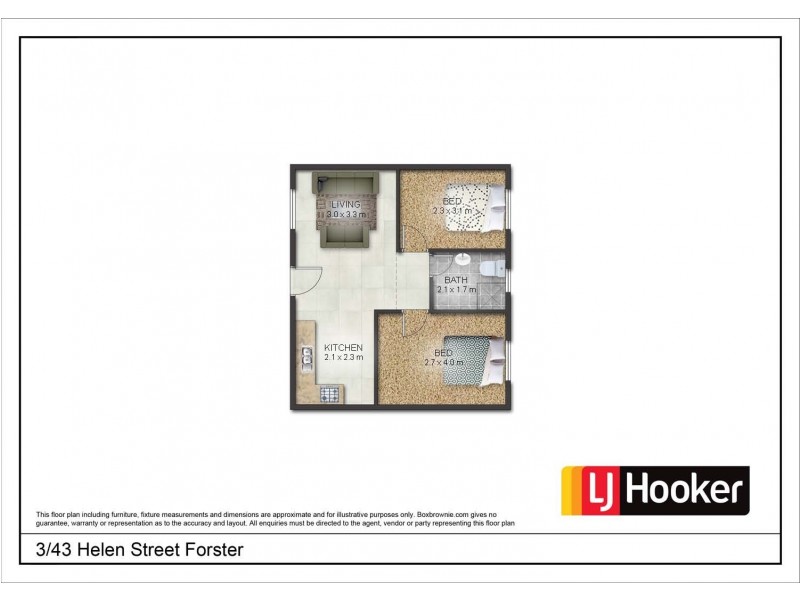 3/43 Helen Street, Forster NSW 2428