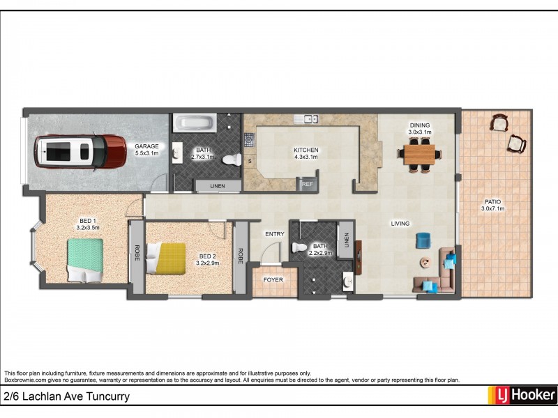 2/6 Lachlan Avenue, Tuncurry NSW 2428