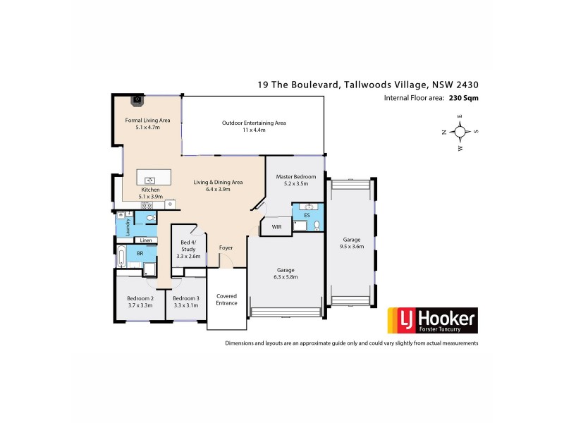 19 The Boulevard, Tallwoods Village NSW 2430 Floorplan