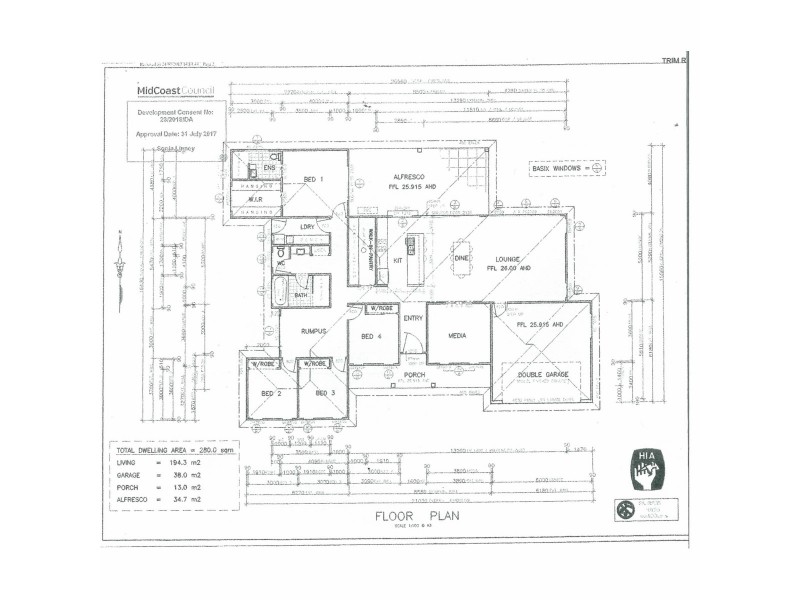 12A Pacific View Drive, Hallidays Point NSW 2430 Floorplan