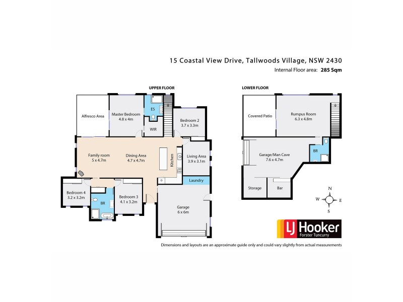 15 Coastal View Drive, Tallwoods Village NSW 2430 Floorplan