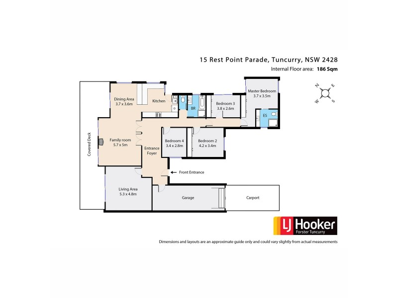 15 Rest Point Parade, Tuncurry NSW 2428 Floorplan