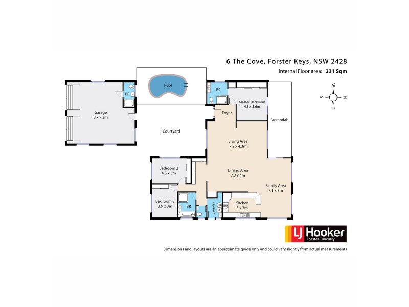6 The Cove, Forster NSW 2428 Floorplan