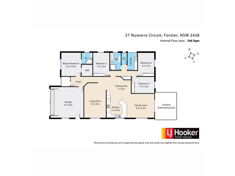 27 Nuwarra Circuit, Forster NSW 2428 Floorplan