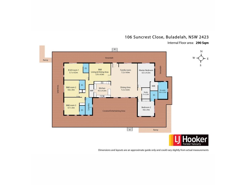 106 Suncrest Close, Bulahdelah NSW 2423 Floorplan