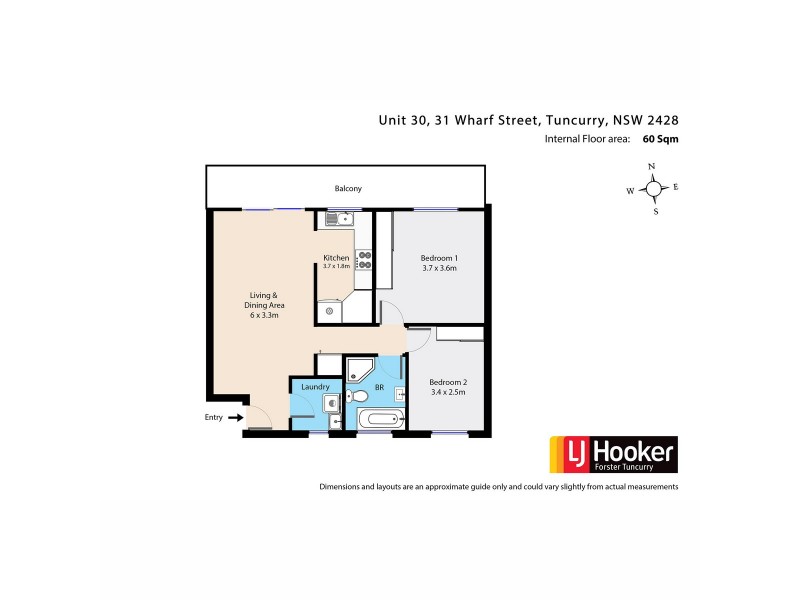 30/31 Wharf Street, Tuncurry NSW 2428 Floorplan