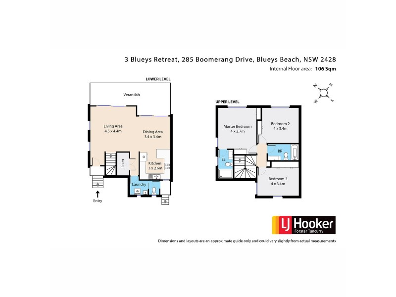 3/285 Boomerang Drive, Blueys Beach NSW 2428 Floorplan