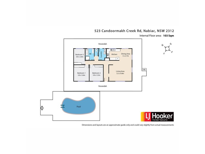 523 Candoormakh Creek Road, Nabiac NSW 2312 Floorplan