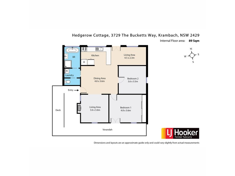 3729-3731 The Bucketts Way, Krambach NSW 2429 Floorplan