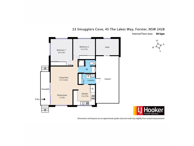 M23/45 The Lakes Way, Forster NSW 2428 Floorplan
