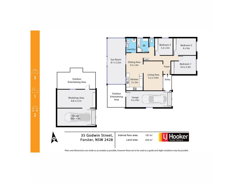 35 Godwin Street, Forster NSW 2428 Floorplan