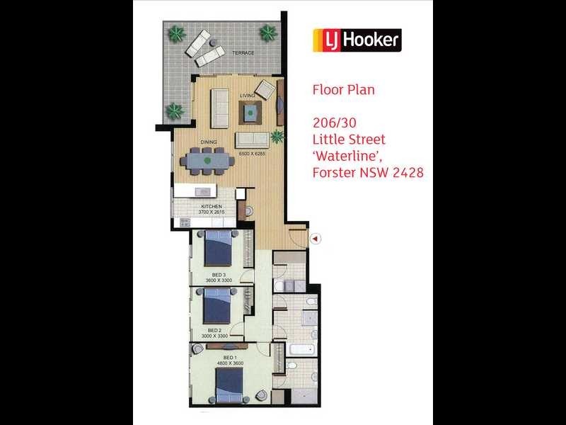 206/30 Little Street ‘Waterline’, Forster NSW 2428