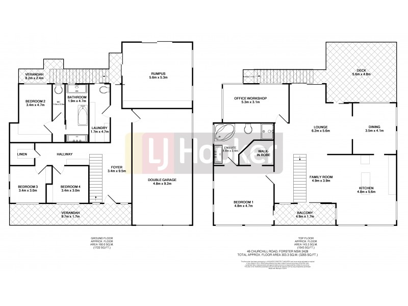 46 Churchill Road, Forster NSW 2428 Floorplan