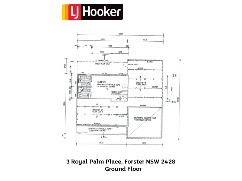 3 Royal Palm Place, Forster NSW 2428 Floorplan