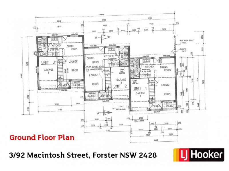 3/92 Macintosh Street, Forster NSW 2428 Floorplan