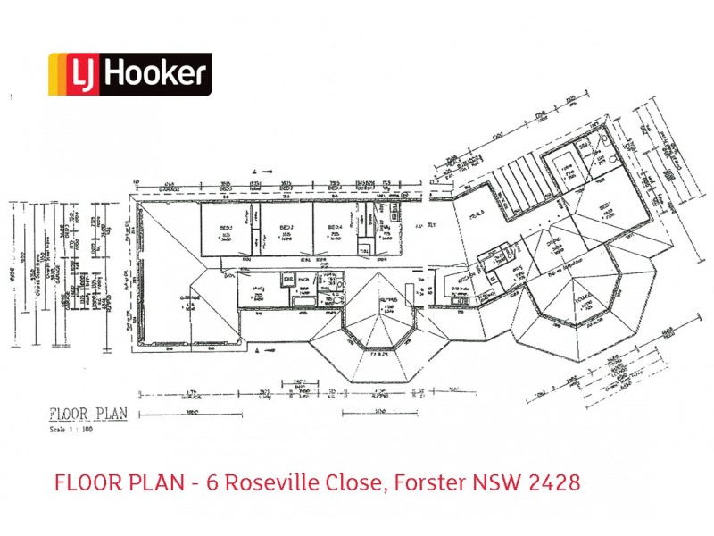 6 Roseville Close, Forster NSW 2428 Floorplan