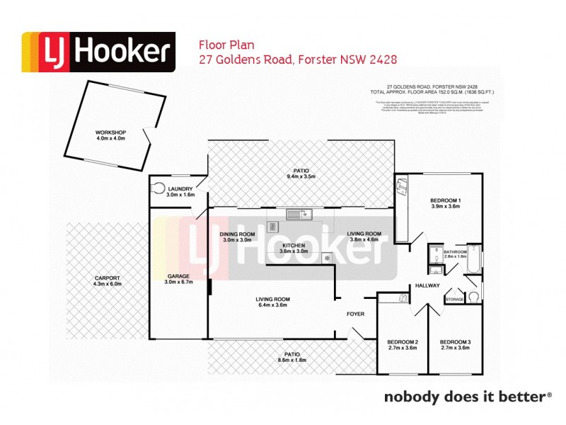 27 Goldens Road, Forster NSW 2428 Floorplan