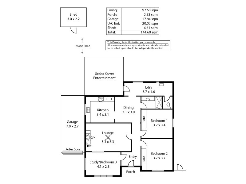 6 Hazel Terrace, Henley Beach South SA 5022 Floorplan