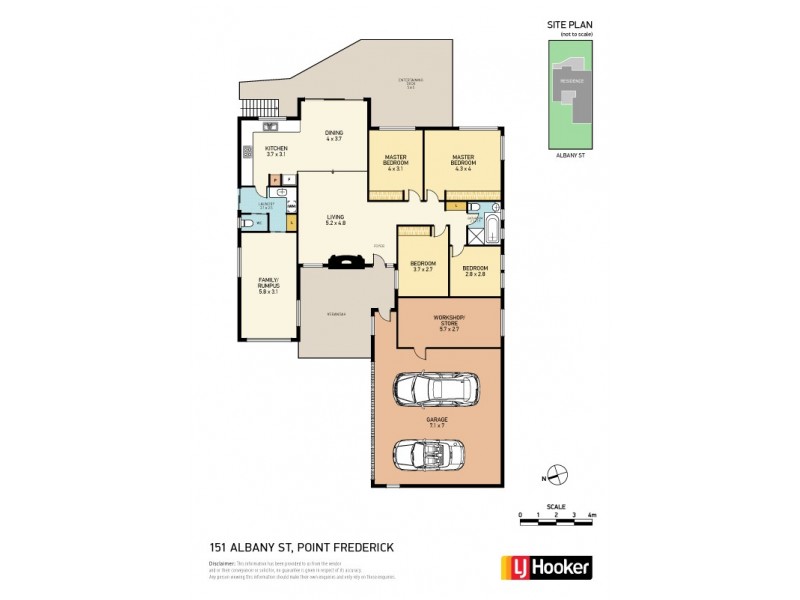 151 Albany Street, Point Frederick NSW 2250 Floorplan