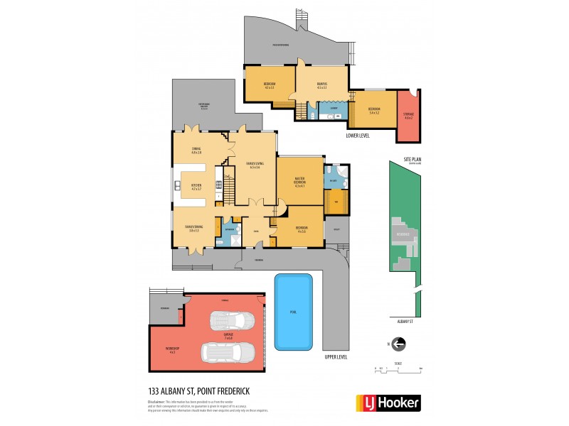 133 Albany Street, Point Frederick NSW 2250 Floorplan