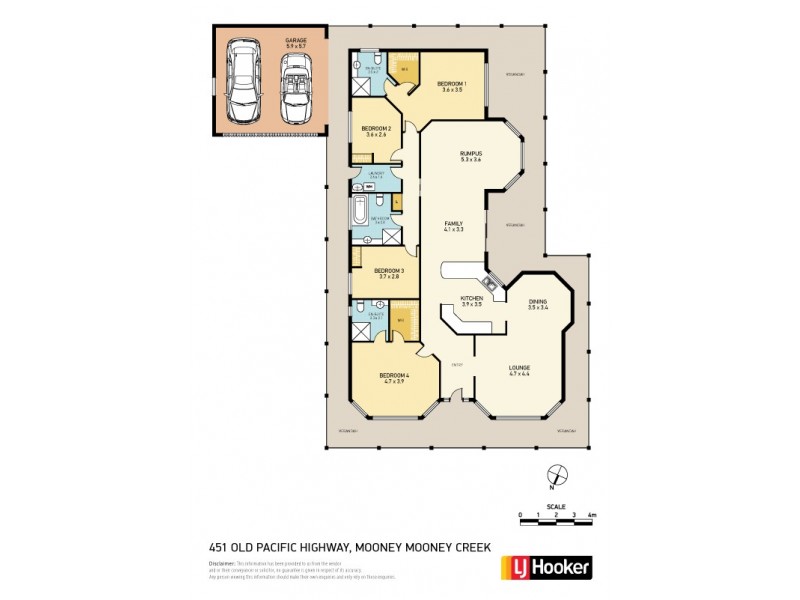 451 Old Pacific Highway, Mooney Mooney Creek NSW 2250 Floorplan