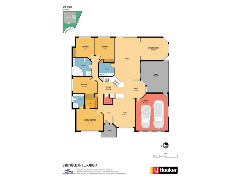 8 Republican Close, Narara NSW 2250 Floorplan