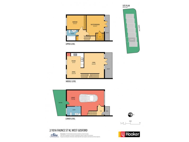 2/101A Faunce West Street, Gosford NSW 2250 Floorplan
