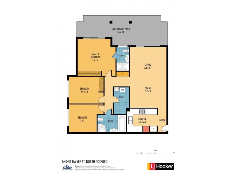 4/49-51 Dwyer Street, North Gosford NSW 2250 Floorplan